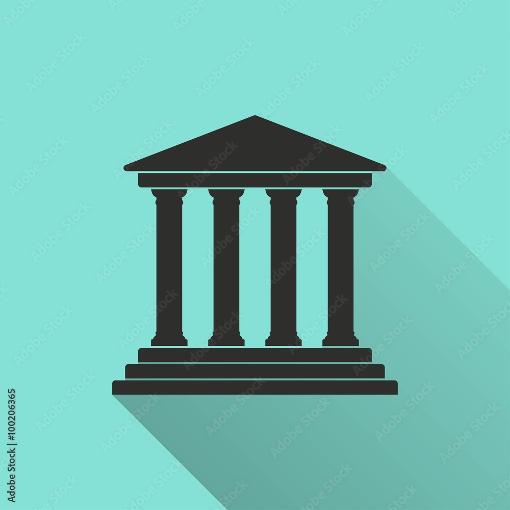 Court - vector icon.