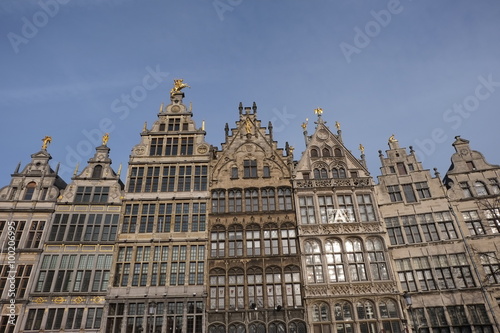 Antwerpen Großer Markt Häuserfassade 1