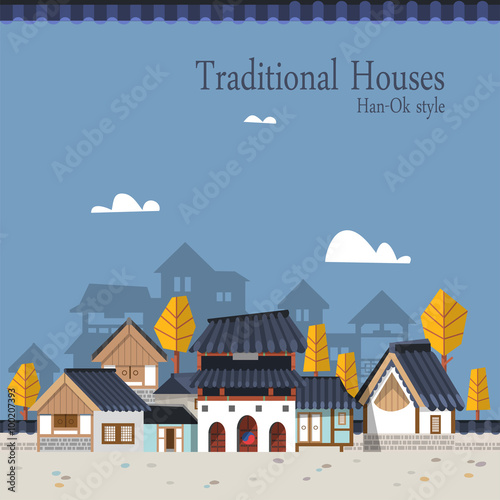 Korean traditional town