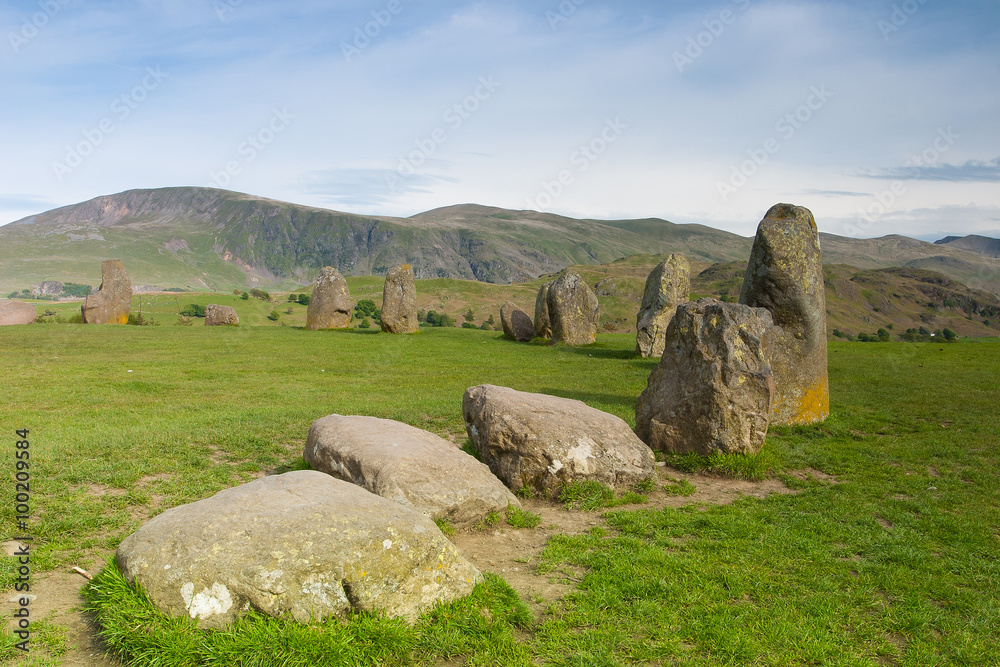 Castlerigg Stones Circle in Keswick