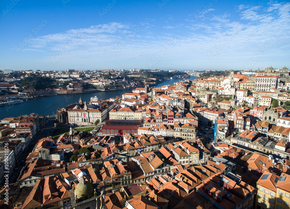 Φωτογραφία Aerial view of the Porto, Portugal