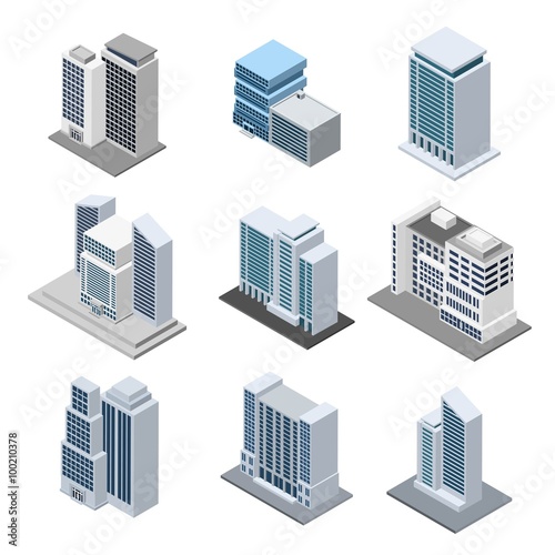Office Building Isometric