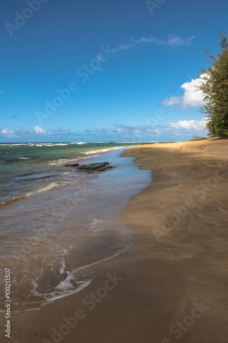 Fototapeta Naklejka Na Ścianę i Meble -  Ke’e beach in Kauai, Hawaii