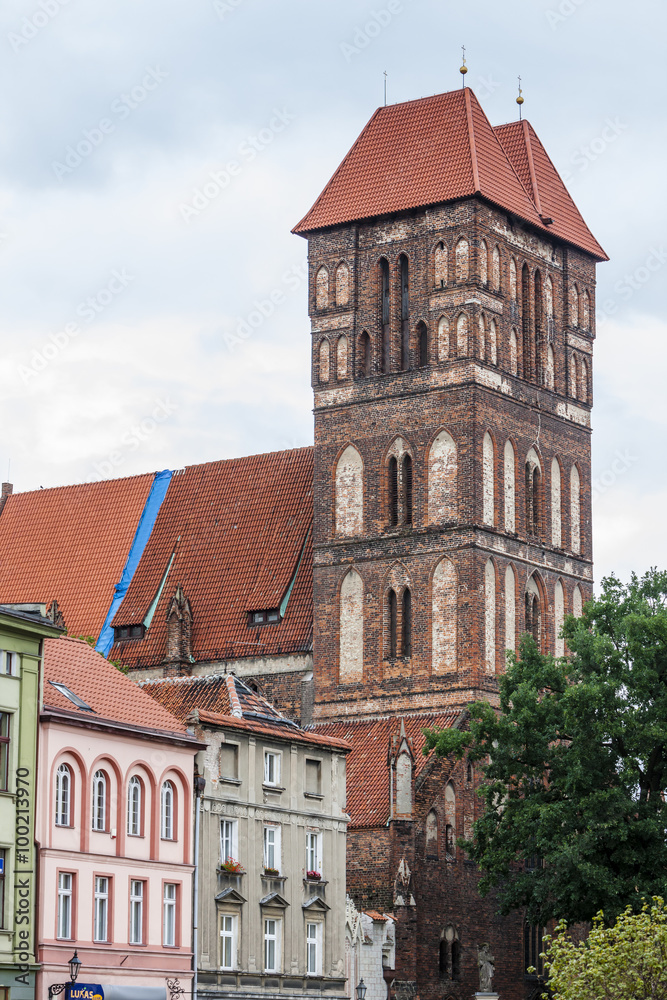 Fototapeta premium St James church, Torun, Kuyavia-Pomerania, Poland