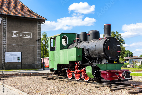 narrow gauge railway, Elk, Warmian-Masurian Voivodeship, Poland