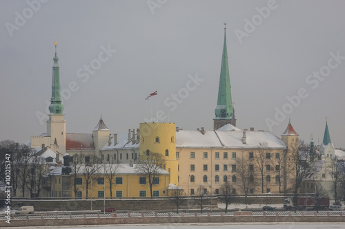 The castle of Riga, Latvia