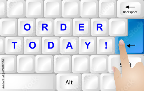 Order today concept