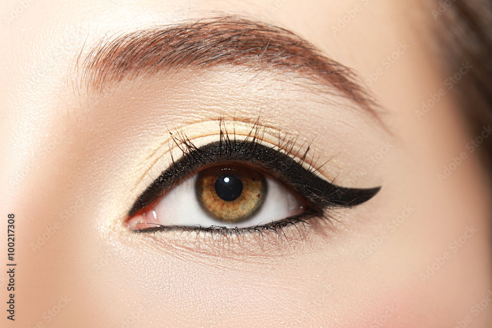 Obraz premium makijaż makro