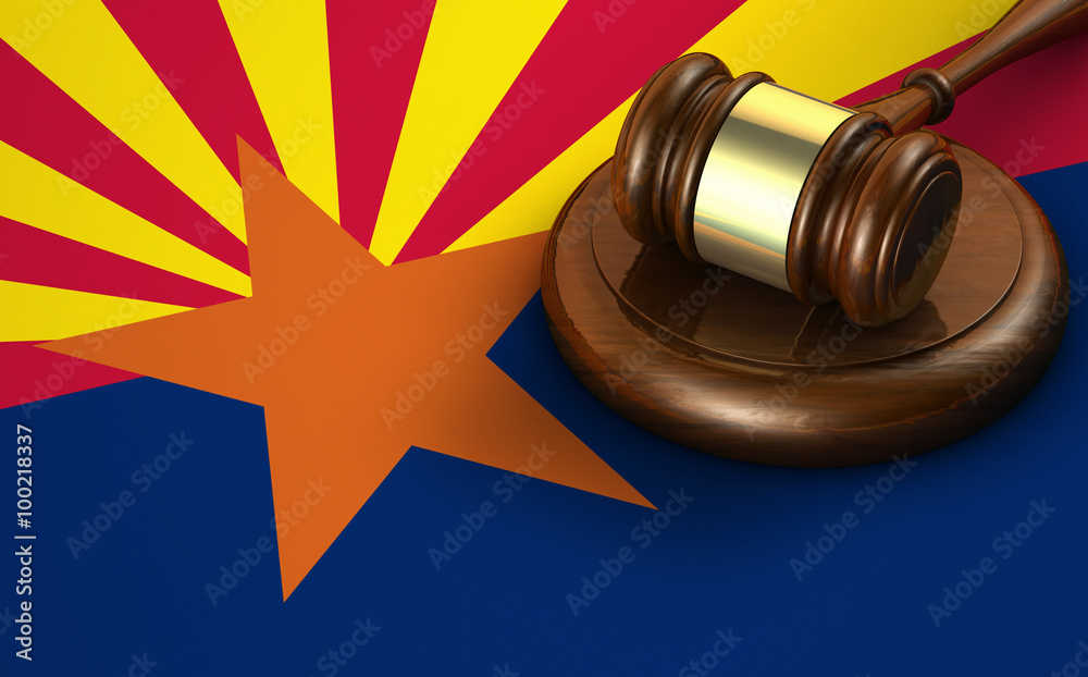 Arizona Law Legal System Concept