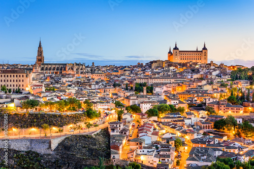 Toledo, Spain old town city skyline. © SeanPavonePhoto