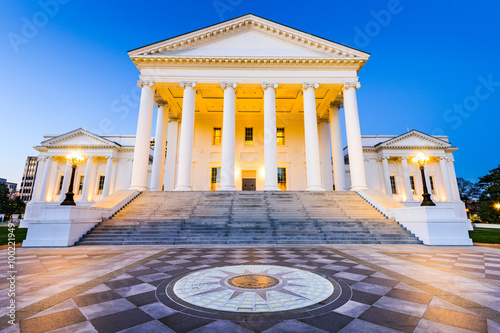 Fototapeta Virginia State Capitol in Richmond, Virginia, USA.