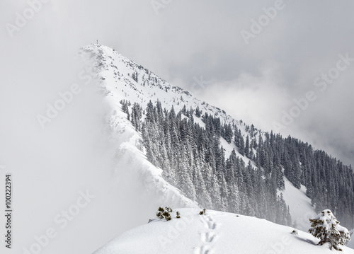 Winterliches Gebirge