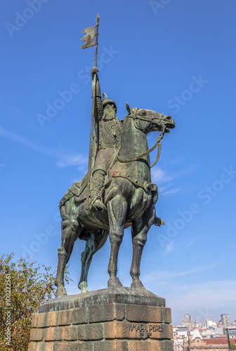 Vimara Perez Statue, first gobernor of Portugal. photo