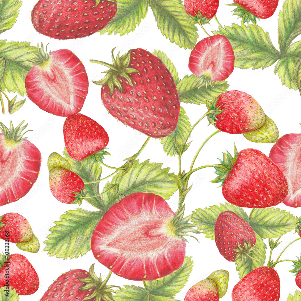 Strawberry seamless pattern Strawberry seamless pattern