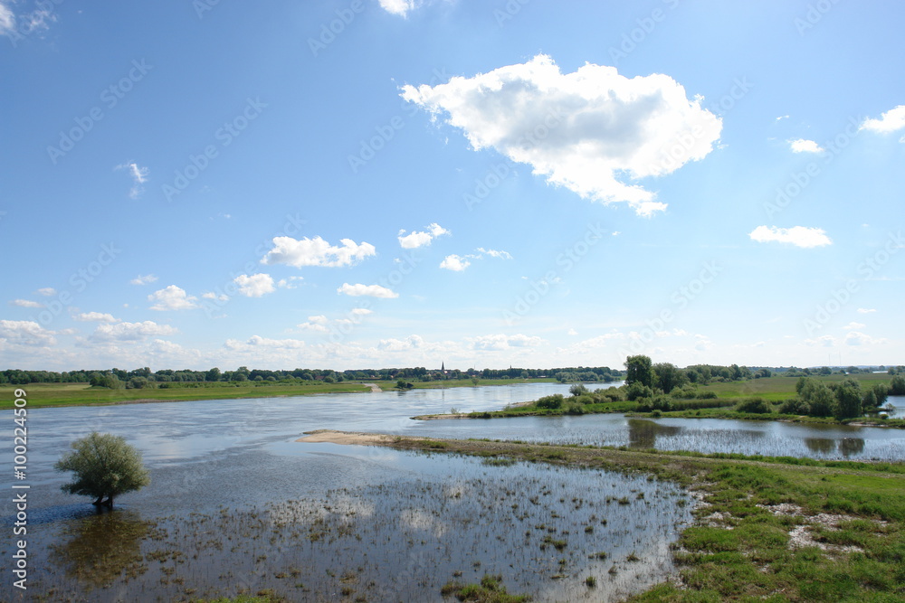 UNESCO-Biosphärenreservat Flusslandschaft Elbe-Mecklenburg-Vorpommern bei Dömitz