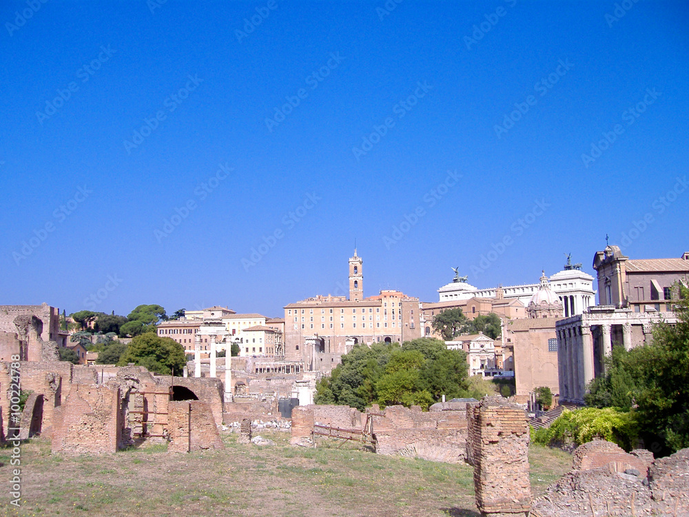 Roman Forum, Rome, Italy (with space for you message)
