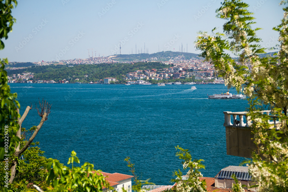Fototapeta premium views of the Bosphorus