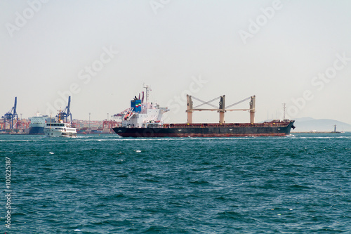 ship in the port