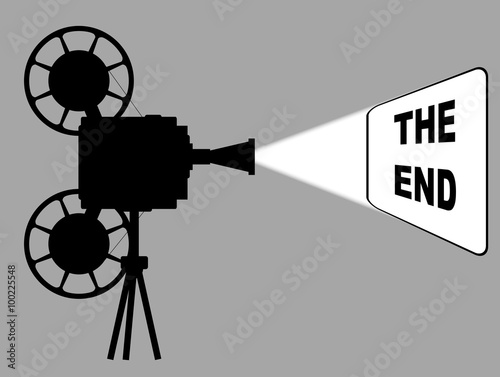 Movie Cine Projector The End