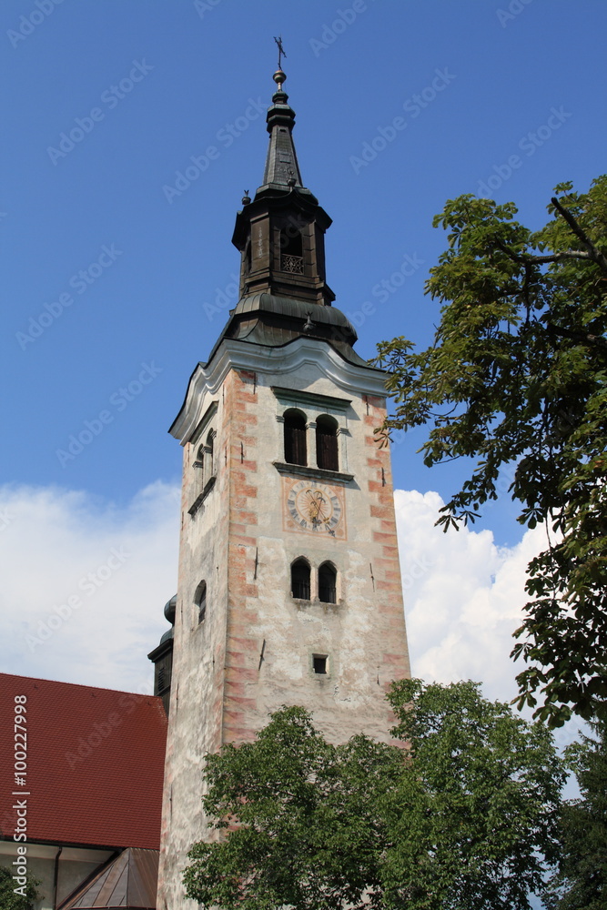 The views of Blead, Slovenia, year 2008