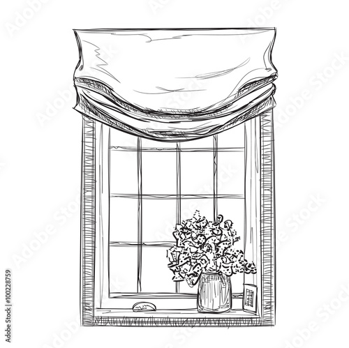 Hand drawn Windows Sketch