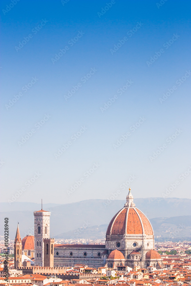 Obraz premium Florence Duomo view