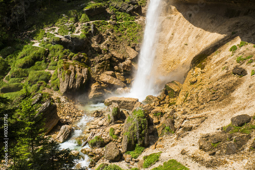 Pericnik waterfall, Slovenia