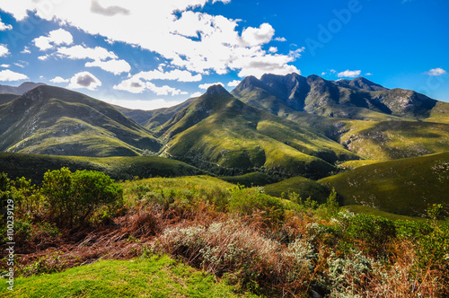 Blick auf den Montagu Pass; George; Südafrika photo