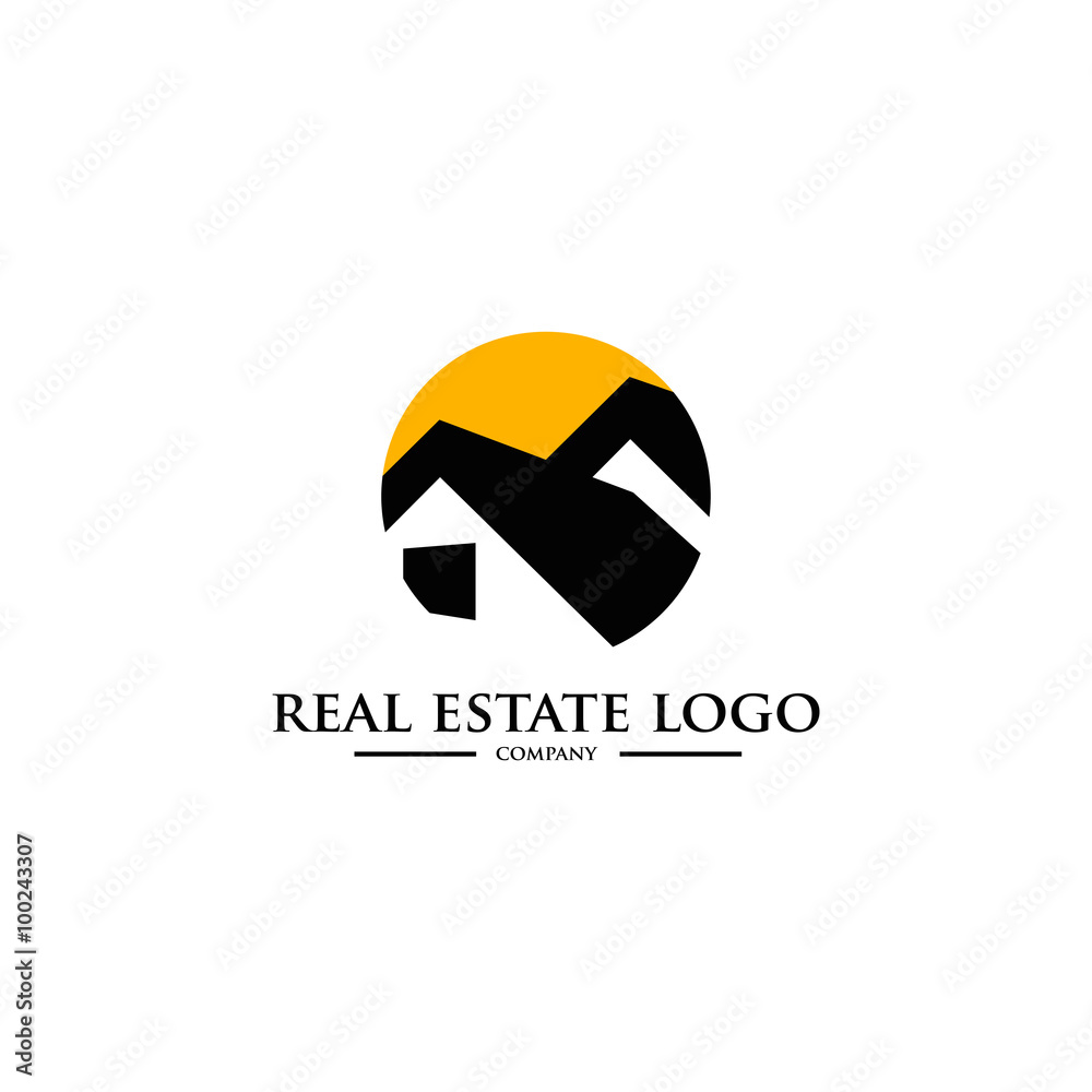 real estate vector logo template