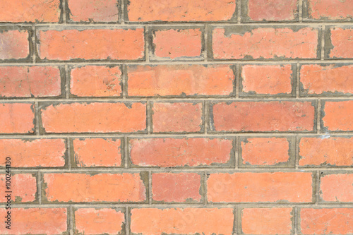 Red Brick wall texture surface