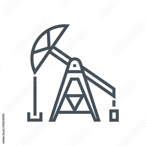 Oil pump icon