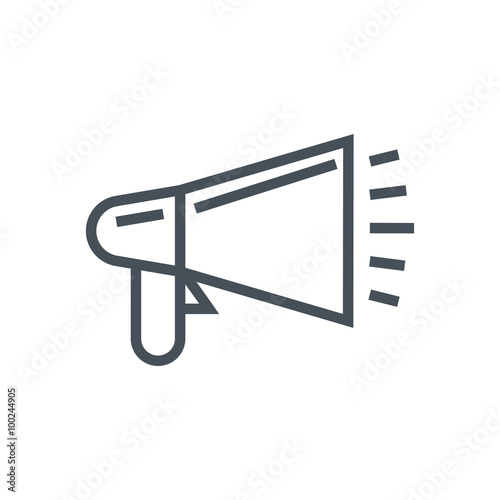 Promotion, megaphone icon