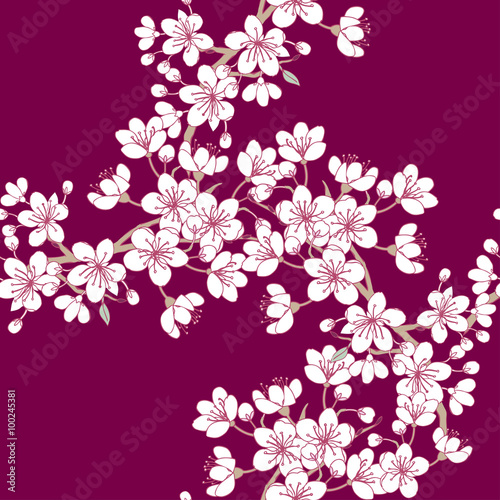 Seamless Pattern Sakura_12