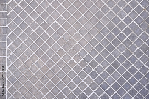 Mosaic wall tile pattern