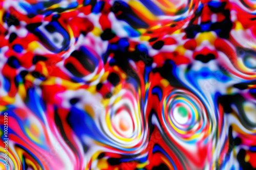Colourful Crazy Abstract Background