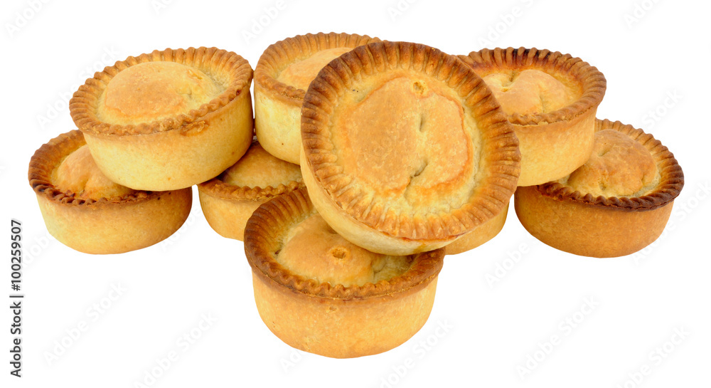 Group Of Fresh Baked Meat Pies