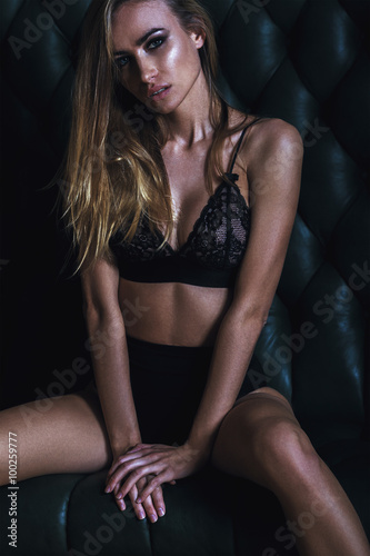 Beautiful Alluring Young Woman In Sexy Lingerie © VERSUSstudio