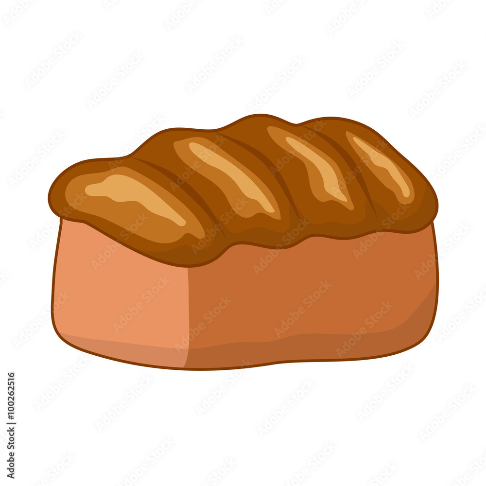 Bread illustration isolated Bread illustration isolated