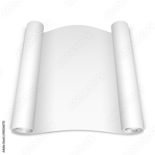 blank roll paper