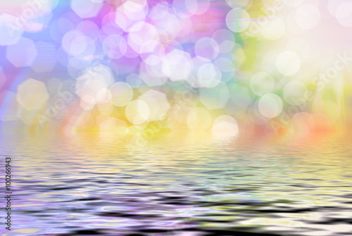 Abstract bokeh background