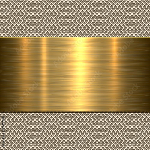 Background, polished metal texture