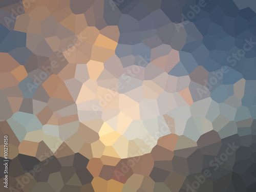 triangle pixelation effect filter abstract background