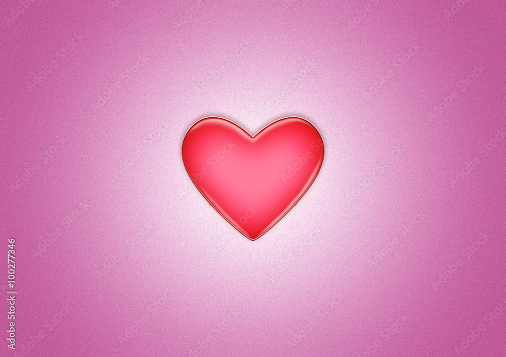 lovely pink heart