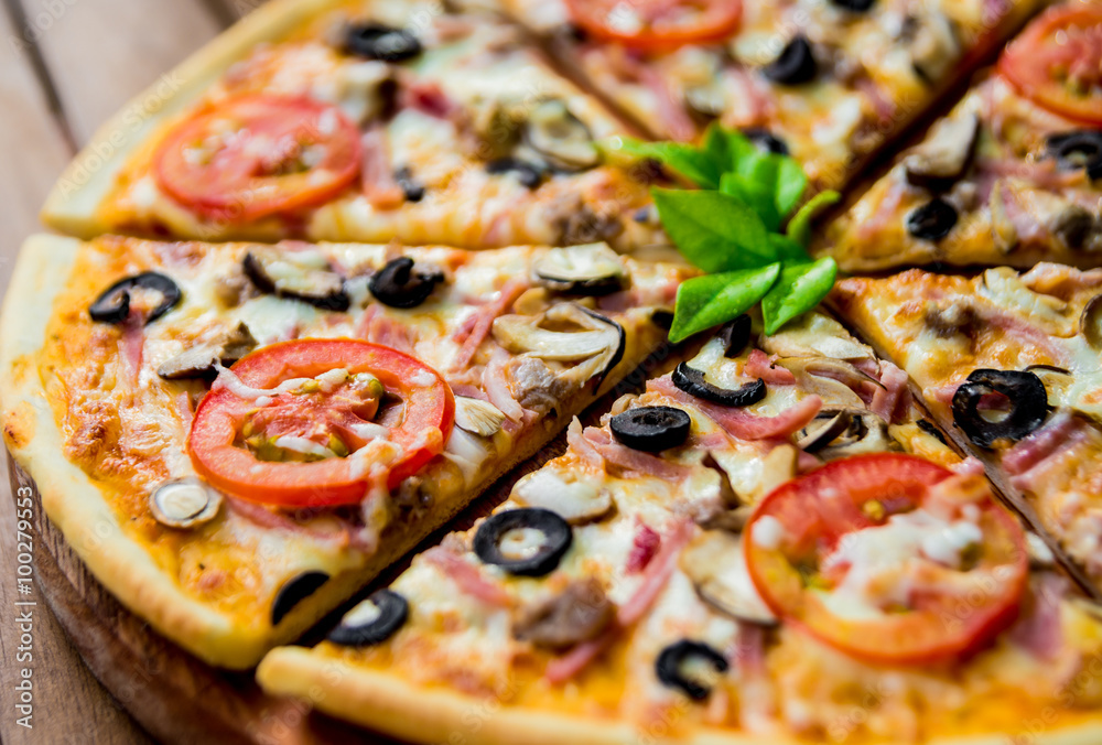 Large pizza Large pizza