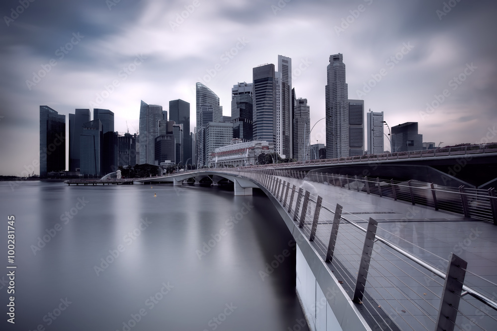 Jubilee Bridge Singapore Jubilee Bridge Singapore