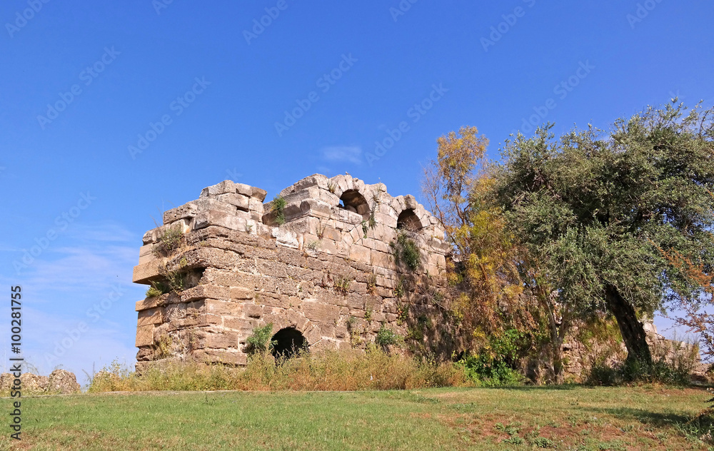 Ancient ruins, Part of the aqueduct