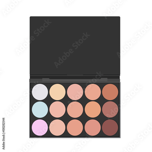 Vector Illustration of concealer makeup