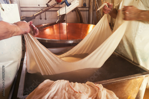 Production of cheese