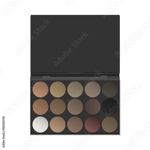 Vector Illustration of eyeshadow