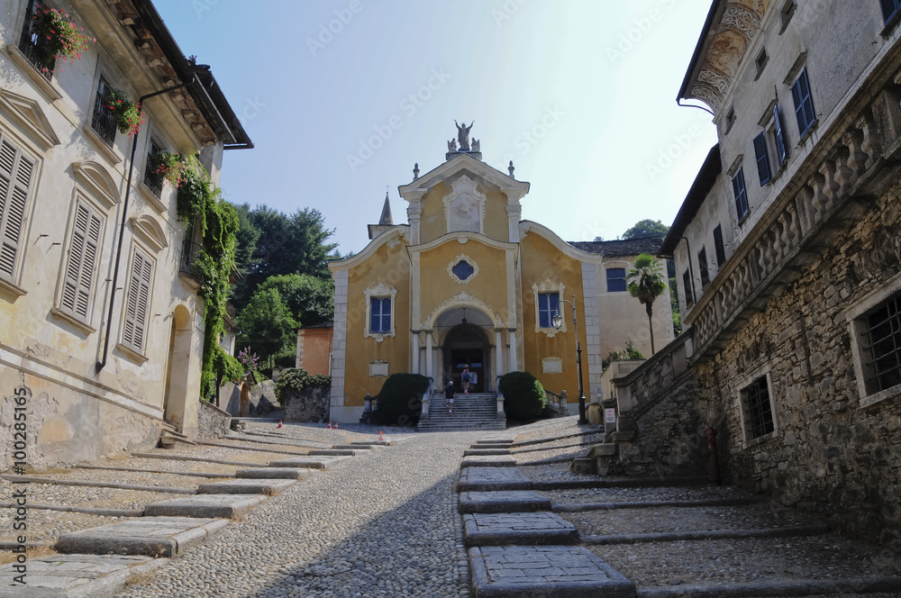 Santa Maria Assunta, Orta San Giulio, Ortasee, Piemont, Italien